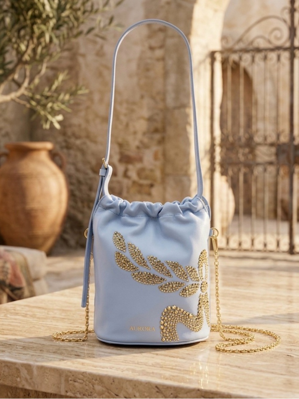 MCM
Himmel Laurel Drawstring Bag In Recycled Nylon